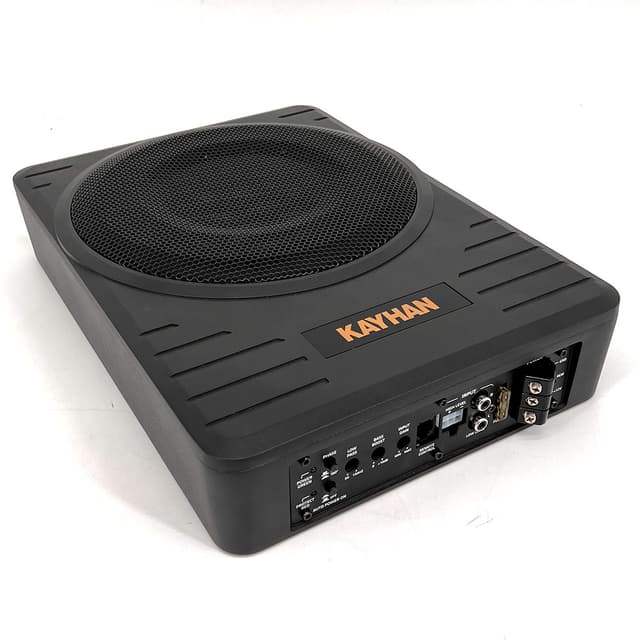KAYHAN10 Underseat Subwoofer | 10" Compact 600W