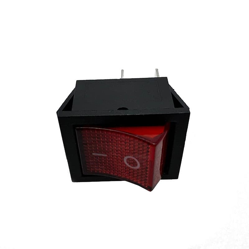 Kayhan 4 Pin Large Rectangle Switch With Light