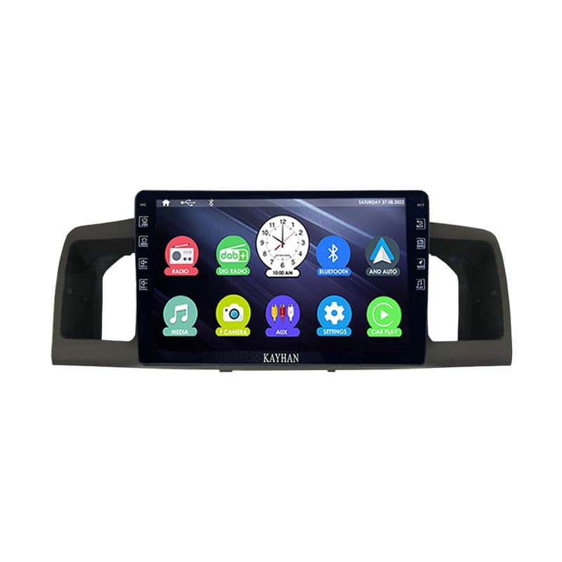 Headunit With Carplay For TOYOTA COROLLA EX 2007-2012 | 9″ inch