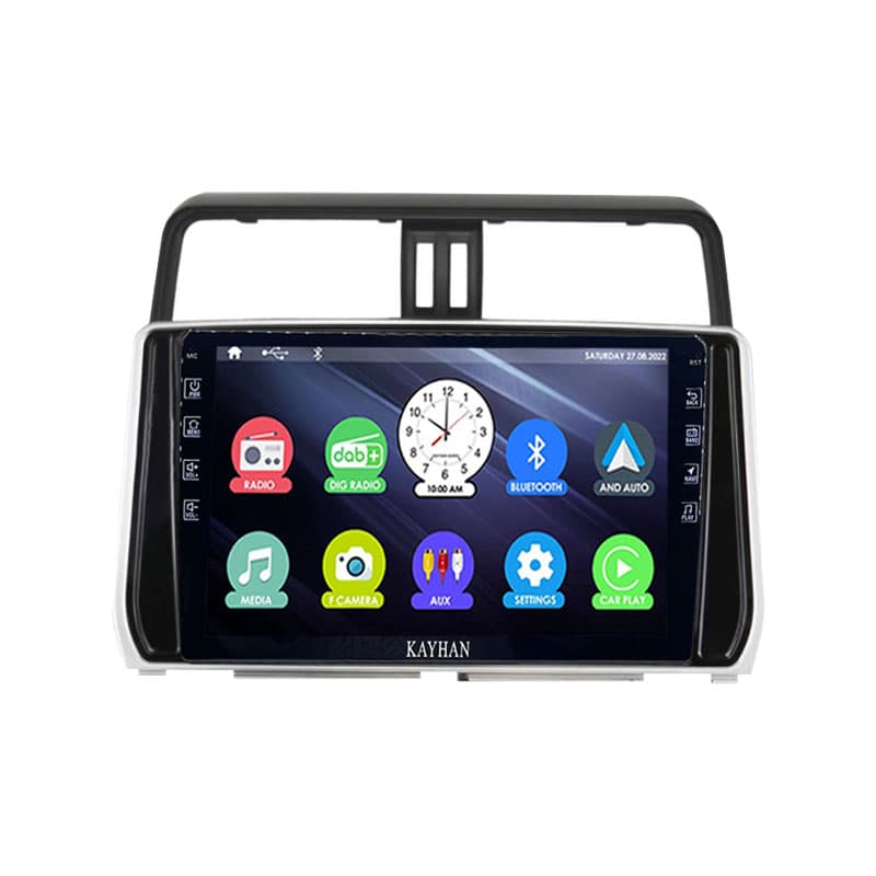 Headunit With Carplay For TOYOTA 120 | 2018-2020 | 10″ inch