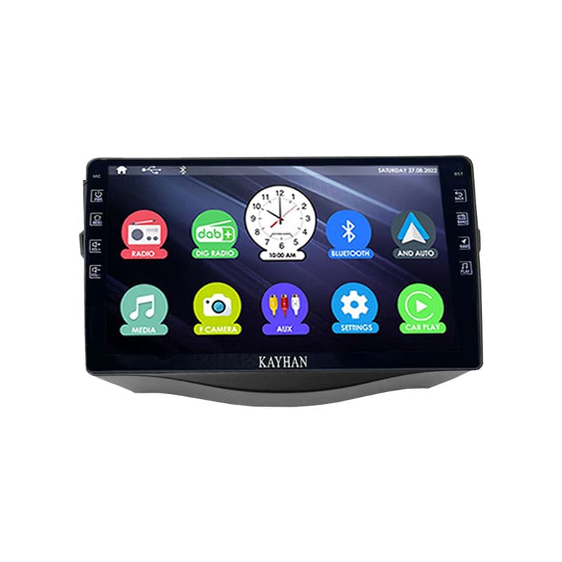 Headunit With Carplay For TOYOTA RAV4 - 2006-2012 | 9″ inch