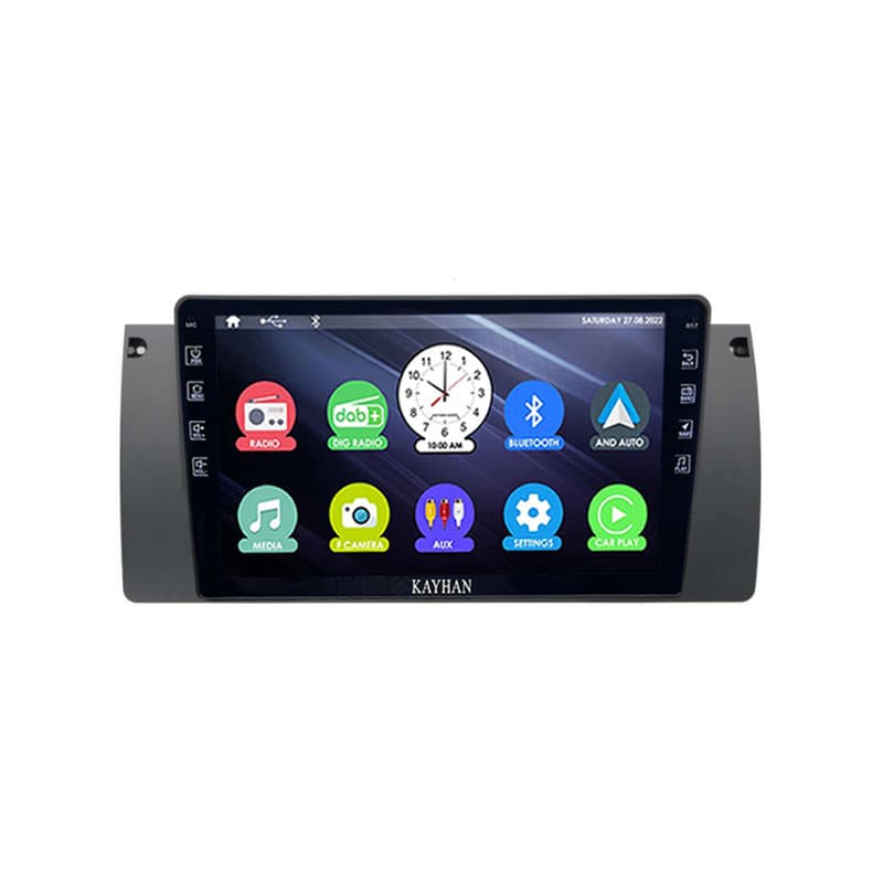 Headunit with Carplay for BMW X5 (E53) | 1995-2003 | 9″ Inch