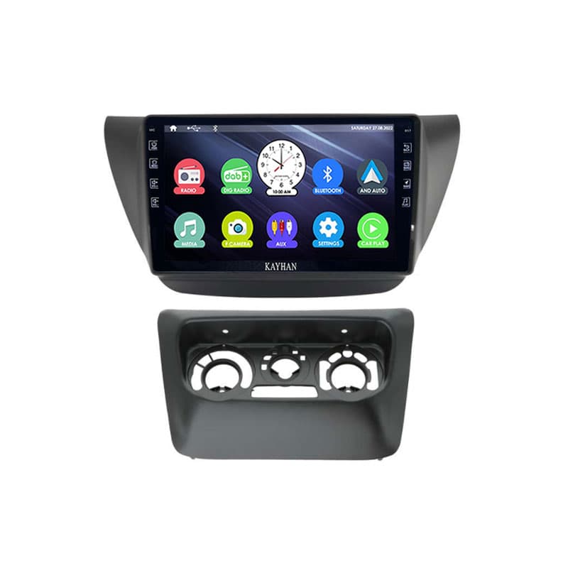 Headunit With Carplay for MITSUBISHI LANCER IX 2006-2010 (BLACK) | 9″ Inch