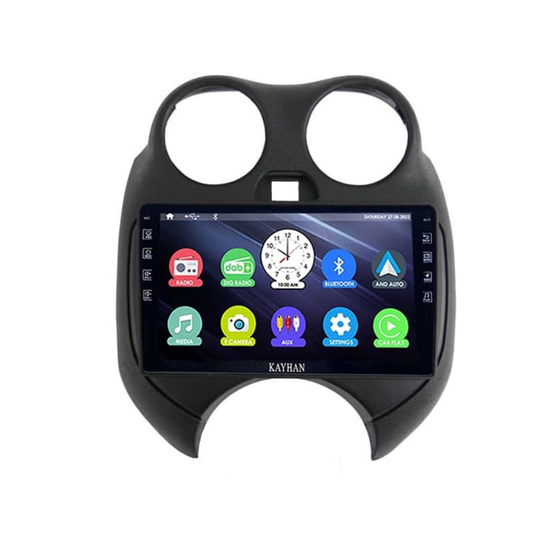 Headunit With Carplay For NISSAN MARCH  | 2010-2015 | 9INCH