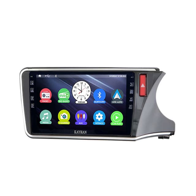 Headunit With Carplay For HONDA CITY, RHD | 2014-2019 | 10INCH