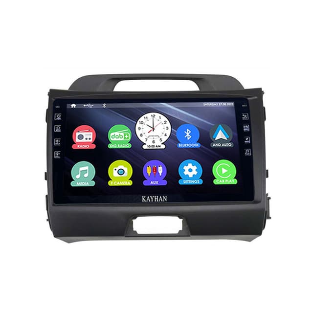 Headunit With Carplay For KIA SPORTAGE | 2010-2016 | 9INCH