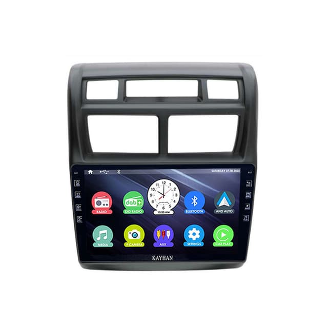 Headunit With Carplay For Kia Sportage(Manual AC/Auto AC)  | 2007-2013 | 9INCH