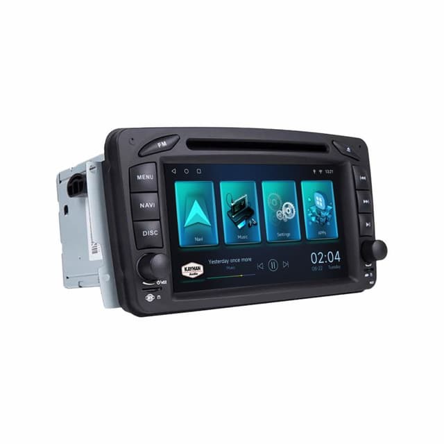 Car Stereo with SatNav For Mercedes Benz C 200 1998-2004 | V6 | 7″ Inch