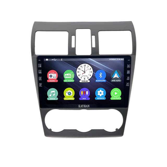 Headunit With Carplay for Subaru Forester /WRX/XV | 2012-2015 | 9″ Inch