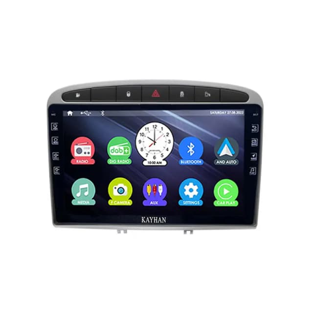 Headunit With Carplay for PEUGEOT 508 | 2012-2016 | 9″ Inch
