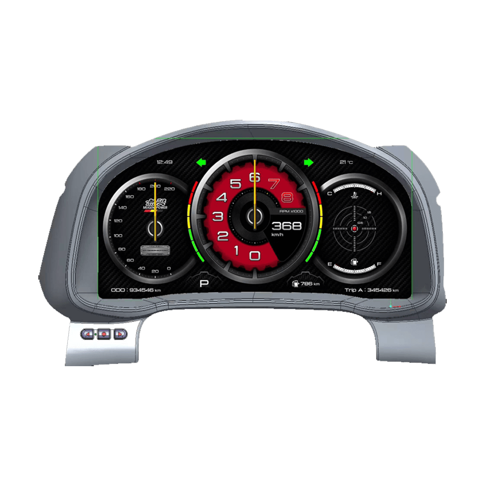 Digital Instrument Cluster for Honda  Jazz (2014–2020)