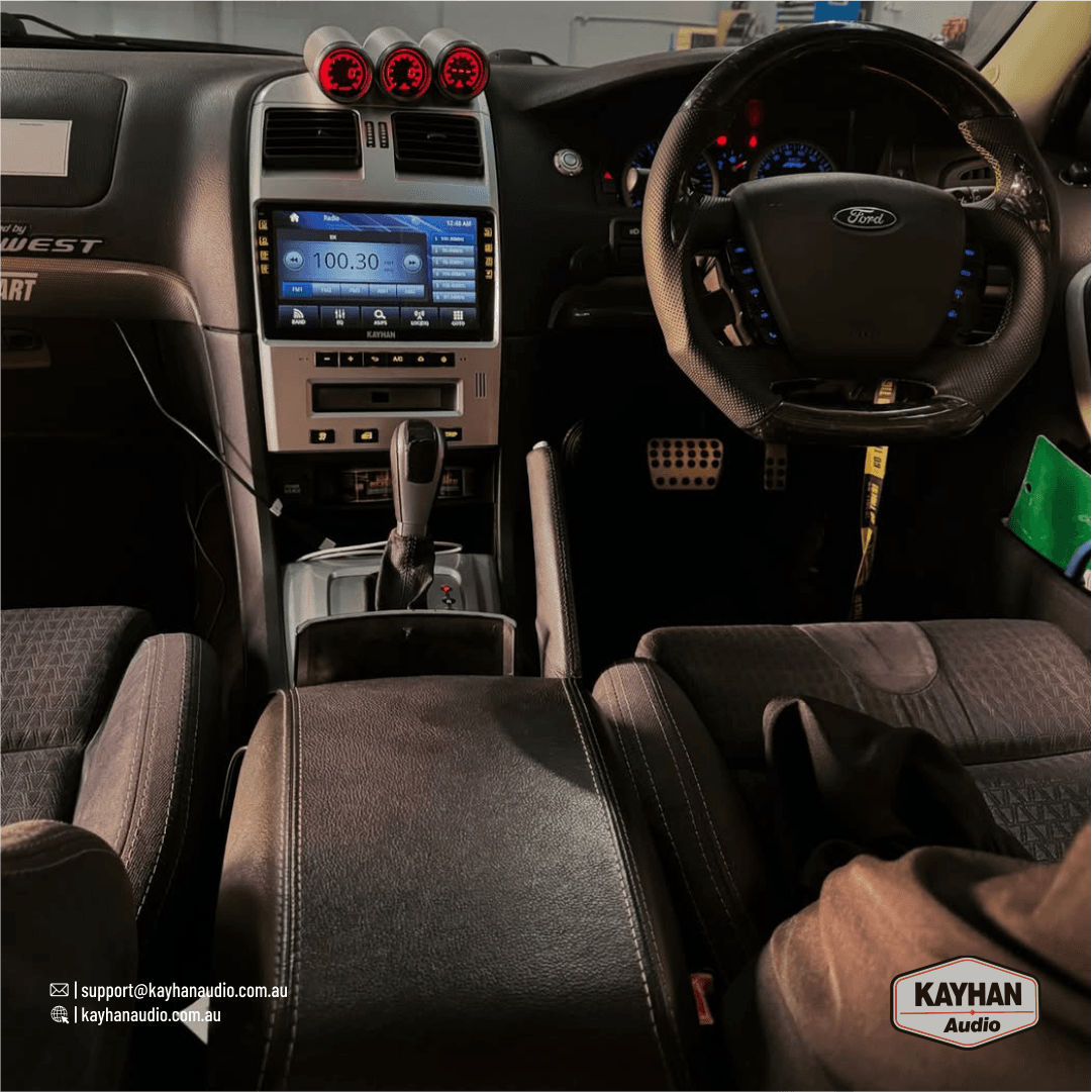 Headunit With Carplay For Ford BA/BF/SY Territory
