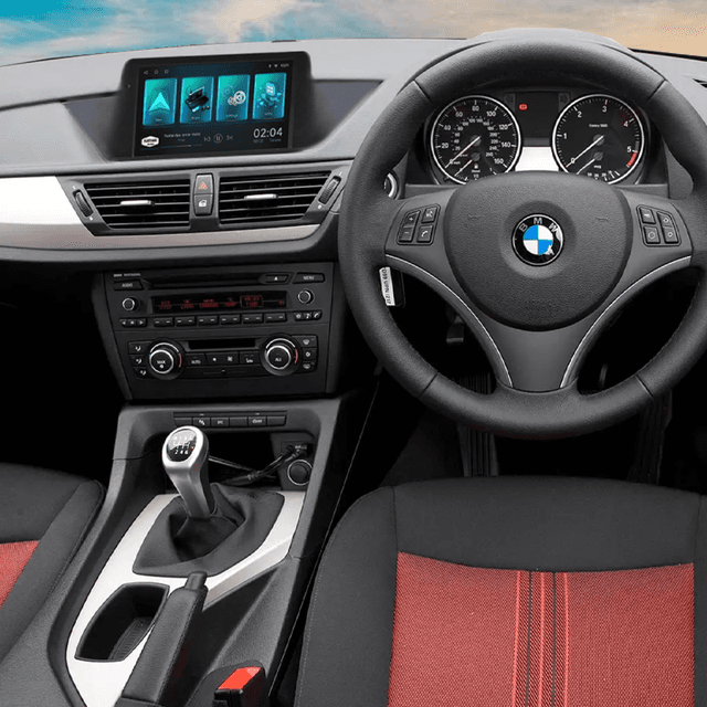Car Stereo with SatNav for BMW X1 Old | 2005 – 2009 | Version 6 | 9 inch
