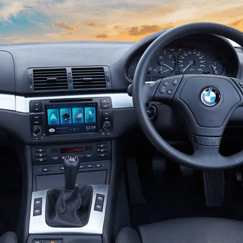 Car Stereo with SatNav for BMW E46 3 Series | 1998 – 2006 | Version 6 | 7″ inch