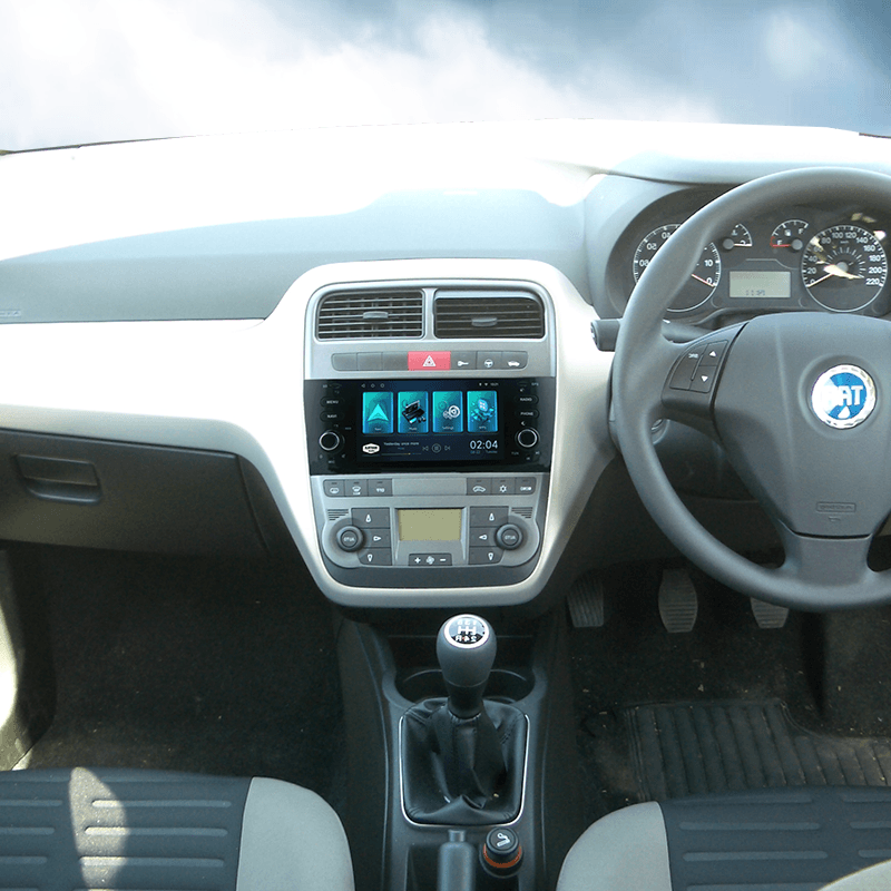 Car Stereo with SatNav For FIAT Punto199-310 Linea | V6 | 2012-2015 | 9 Inch