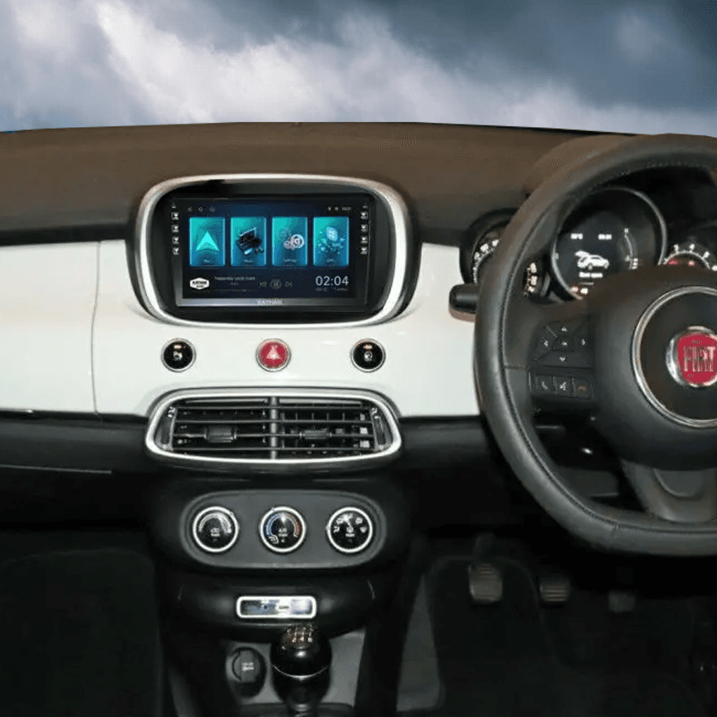 Car Stereo with SatNav for fiat 500X 2014-2019 I V6 | 9 inch