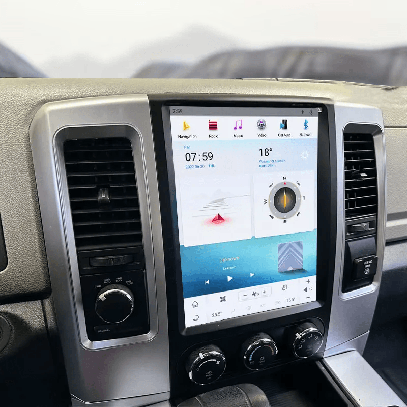 Car Stereo with SatNav For Dodge Ram LHD 2009-2012 | 12.1 inch