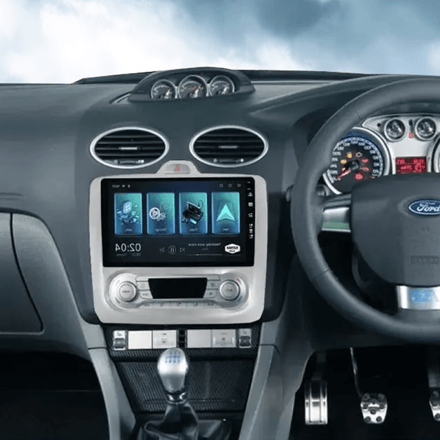 Car Stereo with SatNav Ford Focus Auto AC 2009-2011 | V6 | 9 Inch