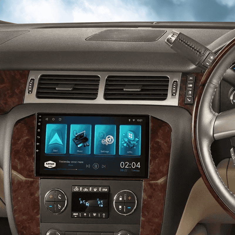 Car Stereo with Satnav for GMC Sierra 2007 - 2012 | V6 | 9 Inch