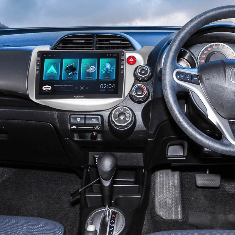 Car Stereo with SatNav for HONDA Jazz Auto A/C 2008-2013 | V6 | 10.1inch