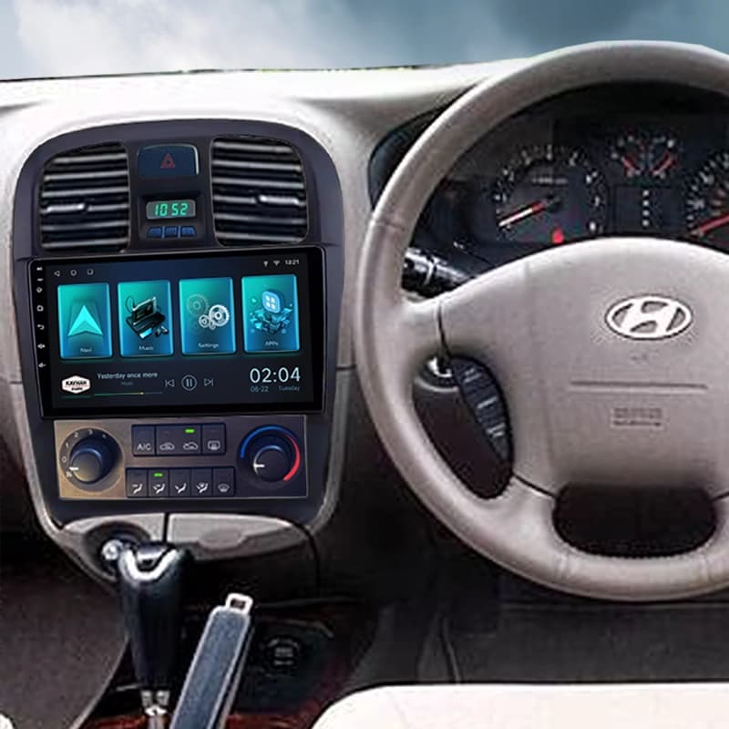 Car Stereo with SatNav for Hyundai Sonata 2003-2009 | 9" Inch