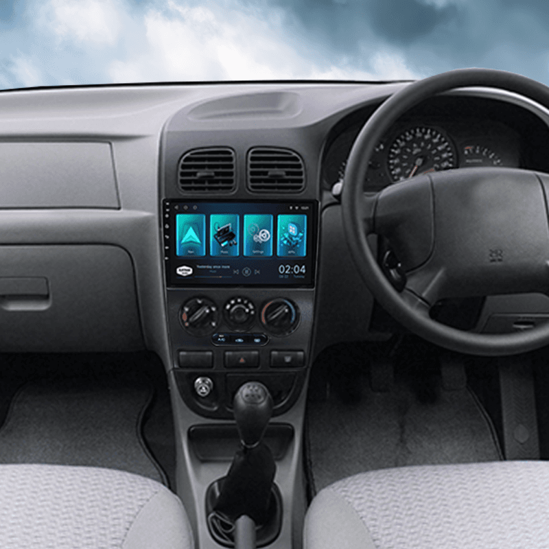 Car Stereo with SatNav for Kia Rio | V6 | 2002 – 2005 | 9 Inch