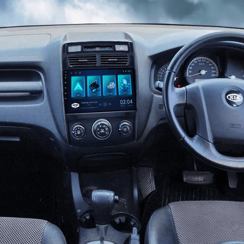 Car Stereo with SatNav for KIA Sportage Manual A/C 2009 – 2012 | Version 6 | 9 inch