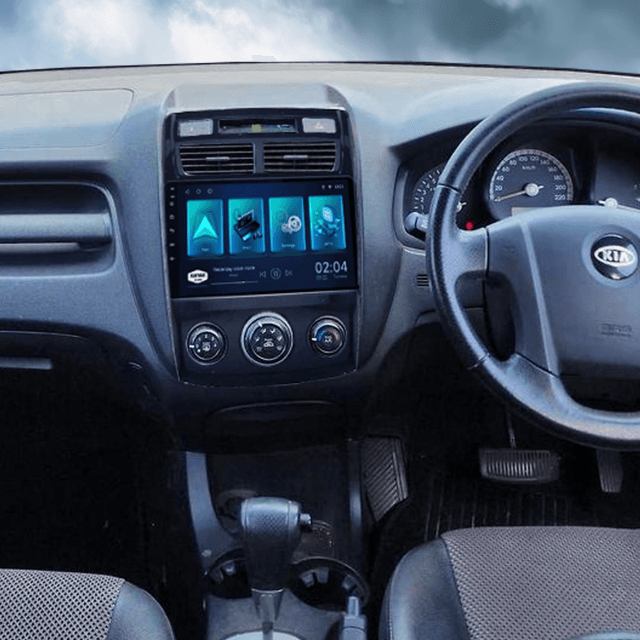 Car Stereo with SatNav for KIA Sportage Manual A/C 2009 – 2012 | Version 6 | 9 inch