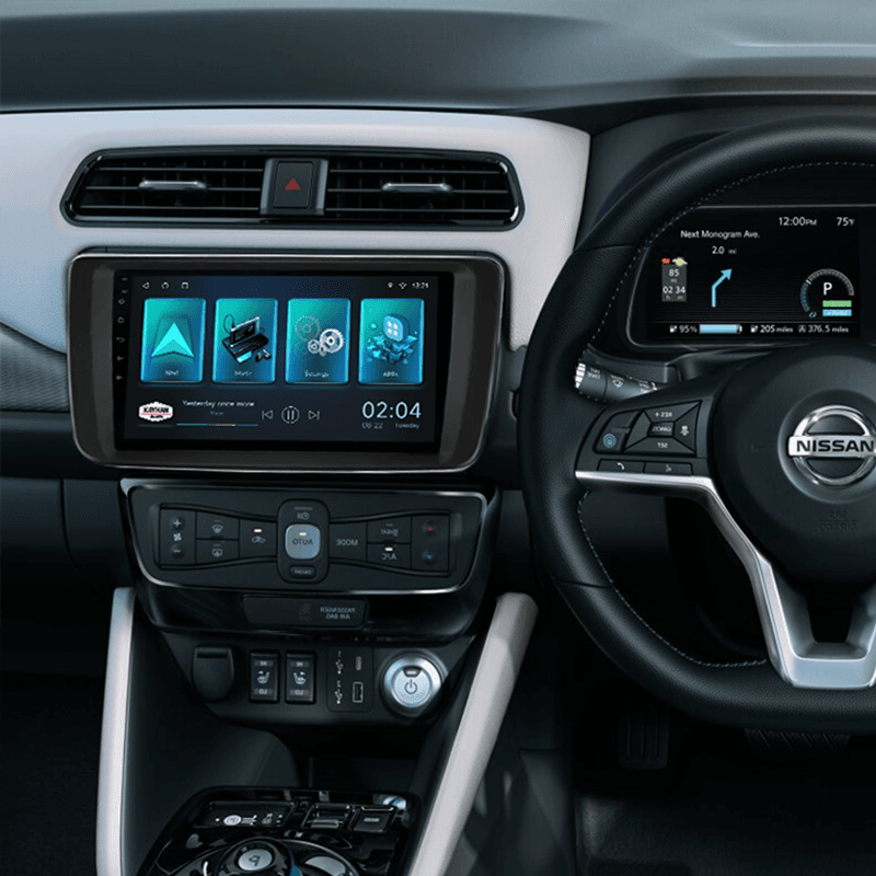 Car Stereo with SatNav for Nissan Leaf | 2018-2024 | V6 | 9" Inch