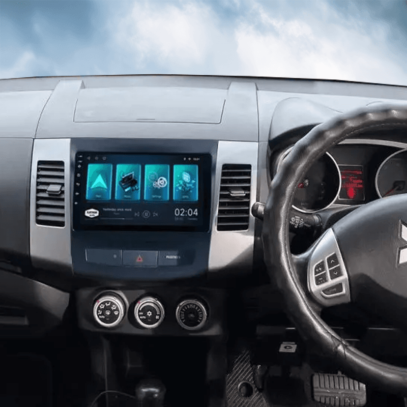 Car Stereo with SatNav for MITSUBISHI Outlander 2006-2013 | V6 | 9 inch
