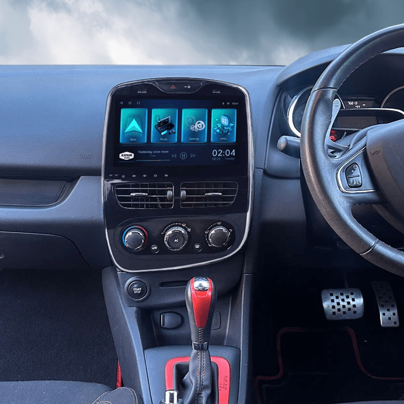 Car Stereo with SatNav for RENAULT Clio Manual 2013 – 2017 | Version 6 | 10.1 inch