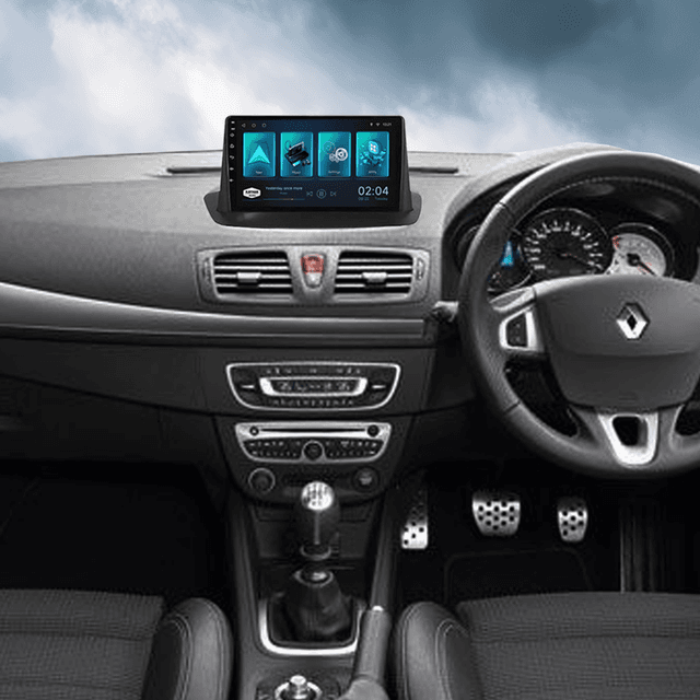 Car Stereo with SatNav For Renault Megane 3 | V6 | 2008- 2016 | 9 Inch