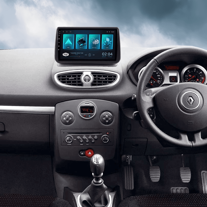 Car Stereo with SatNav for Renault Clio 3 | V6 | 2005-2014 | 9 Inch