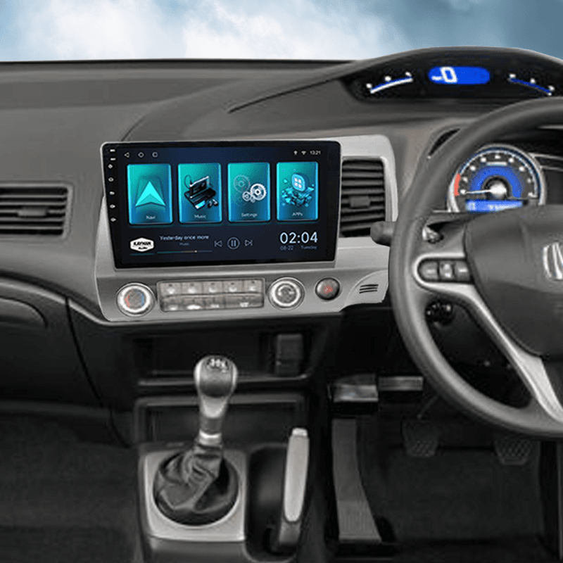 Car Stereo with SatNav for HONDA Civic 2005 – 2011 | v6 | 10″ Inch