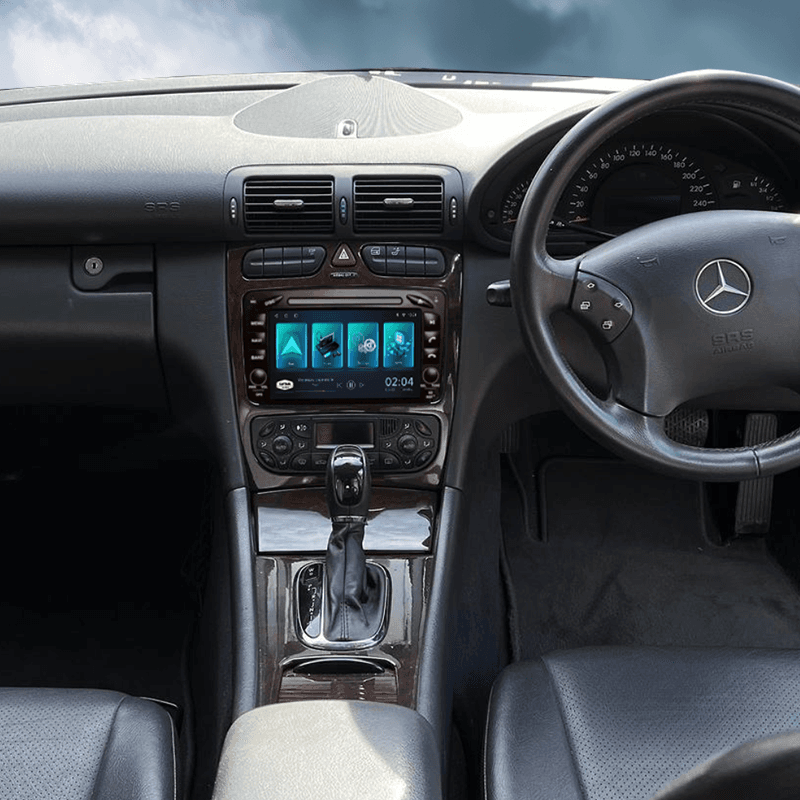 Car Stereo with SatNav for MERCEDES BENZ C CLASS 2002 – 2005 | 7″ inch