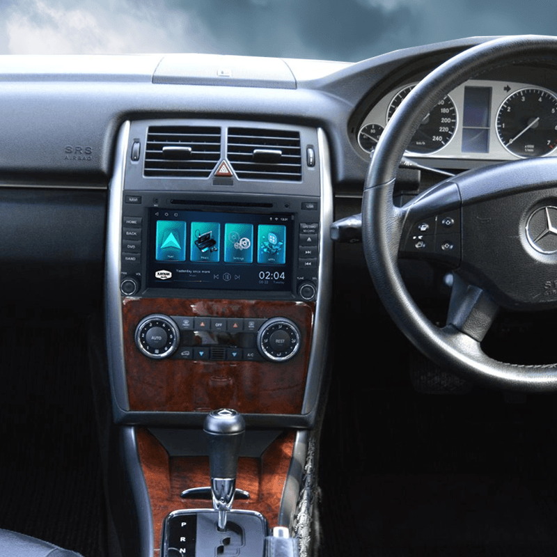 Car Stereo with SatNav for MERCEDES BENZ A Class 2004 – 2012 | 8″ inch