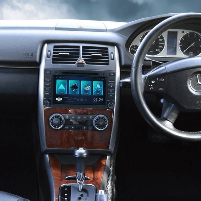 Car Stereo with SatNav for MERCEDES BENZ A Class 2004 – 2012 | 8″ inch