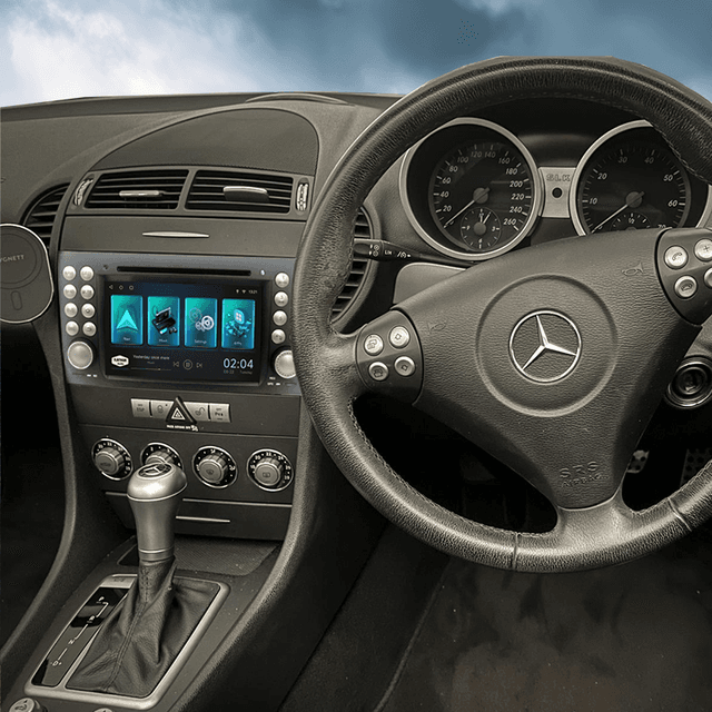 Car Stereo with SatNav for with SatNav for MERCEDES BENZ SLK 2003 – 2007 | 7″ inch