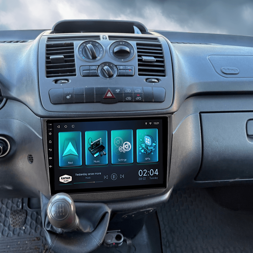 Car Stereo with SatNav For Mercedes Vito | 2003-2015 | 9″ Inch