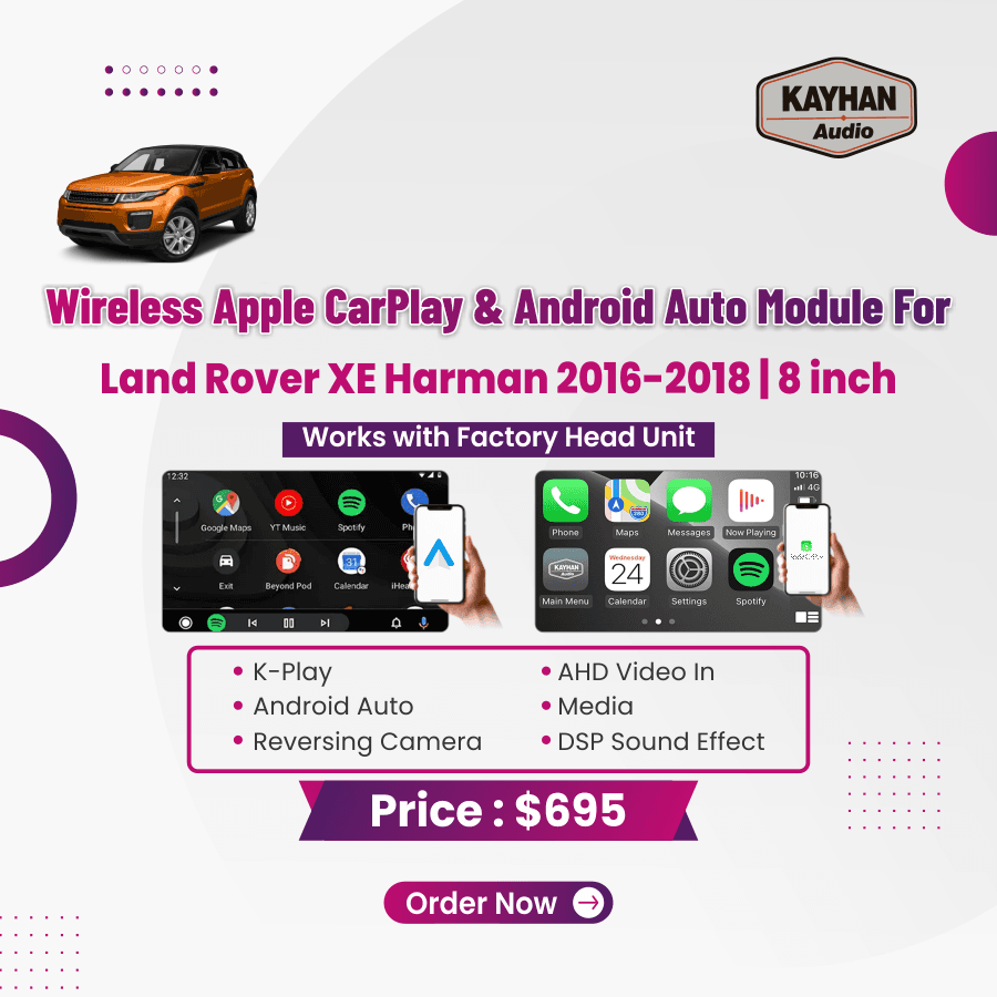 Wireless Apple CarPlay & Android Auto Module For Lexus ES 2015-2017