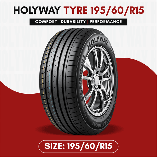 HOLYWAY 195/60R15 88H Tubeless Passenger Car Tyre