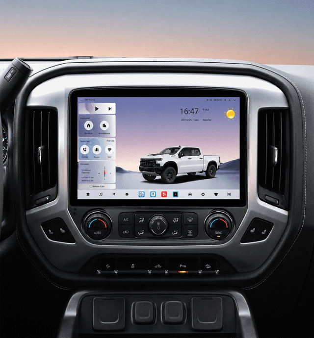 Car Stereo with SatNav For Chevrolet Silverado/GMC/SIERRA 2014 – 2019 | 12 inch
