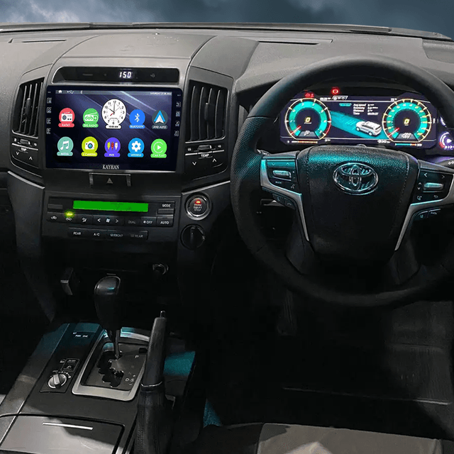 Headunit With Carplay For TOYOTA LAND CRUISER High - 2007-2015 | 10″ inch 