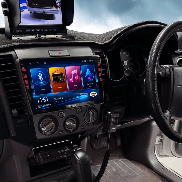 Car Stereo with SatNav for FORD Ranger PK | 2006 – 2011 | V6+ | 9 inch
