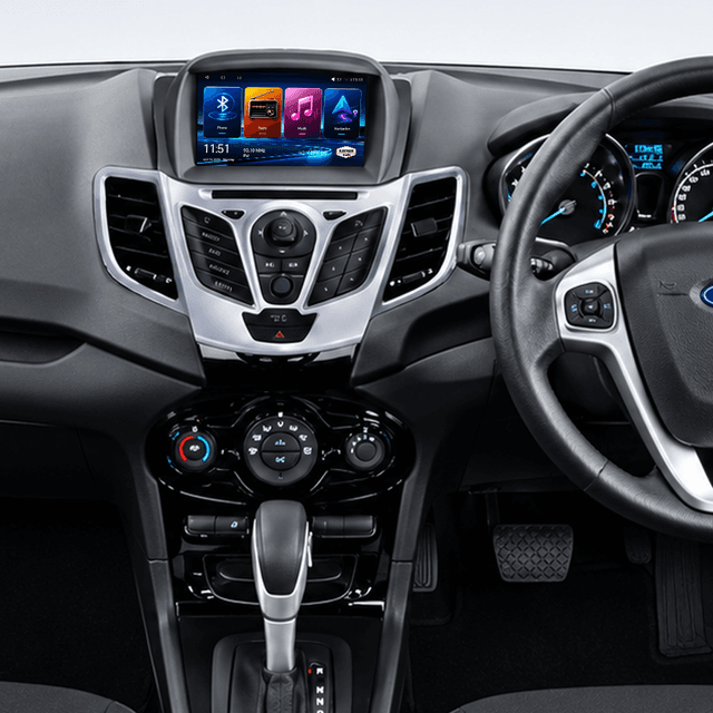 Car Stereo with SatNav for FORD Fiesta | 2011 – 2017 | V6+ | 8 inch
