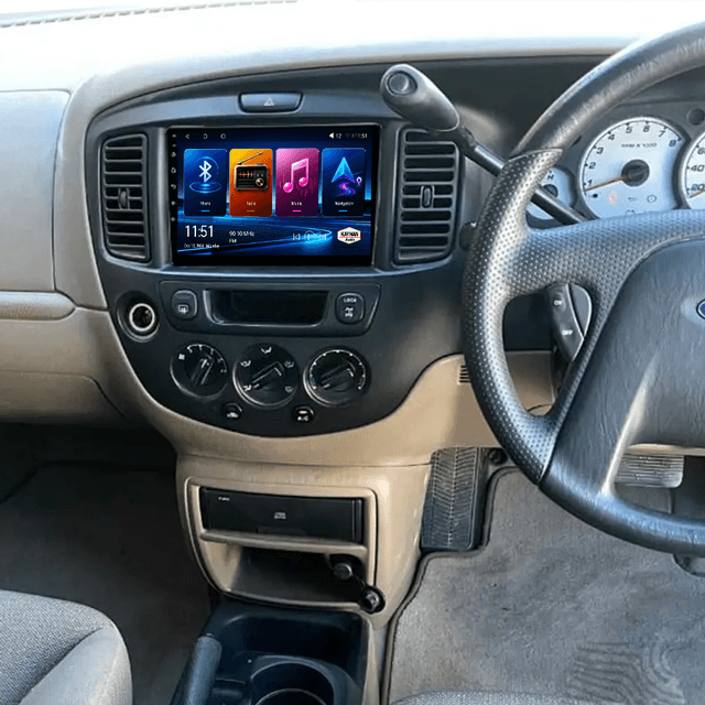 Car Stereo with SatNav for Ford Escape XLT 2001-2007 | V6+ | 9 Inch