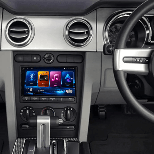 Car Stereo with SatNav for FORD Mustang | 2005 - 2009 | V6+ | 9 inch