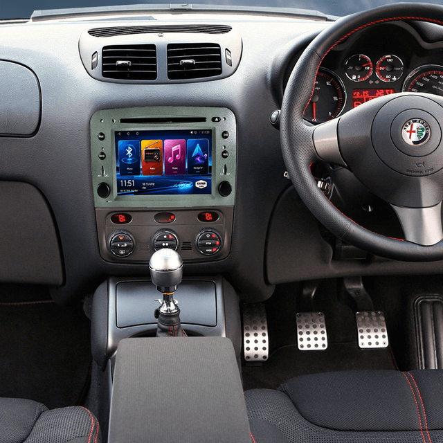 Car Stereo with SatNav for ALFA ROMEO GT 2007 – 2014 | V6+ | 7 inch