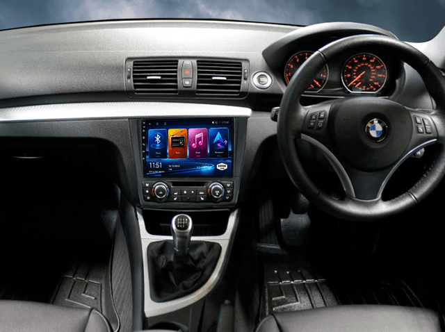 Car Stereo with SatNav for BMW Series1 E82  2004-2012 | 9 Inch | V6+